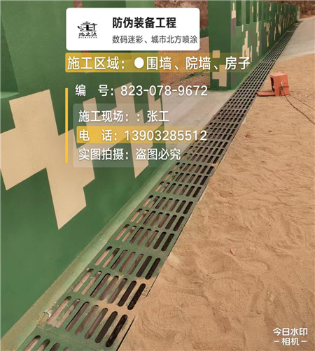 临沧 例如在抖音上有“迷彩墙，外围墙面挡 - 星空数码迷彩漆施工队